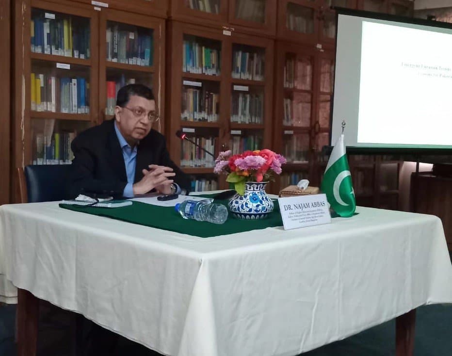 Lecture on "Emergent Eurasian Trends 2026-2030: Lessons for Pakistan"