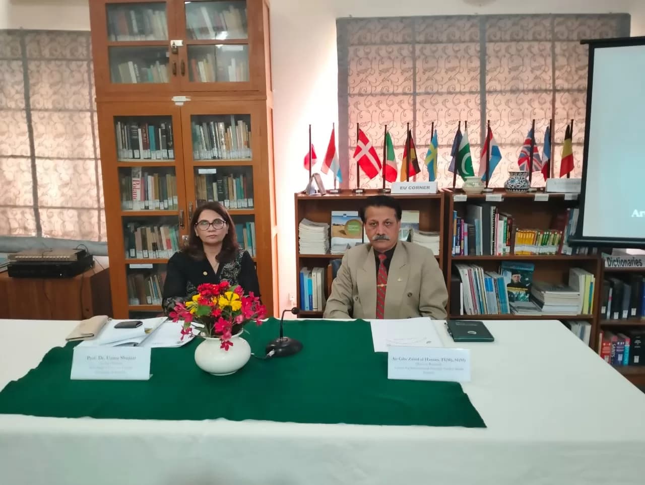 The Centre for International Strategic Studies Sindh (CISSS) visited Area Study Centre for Europe, University of Karachi