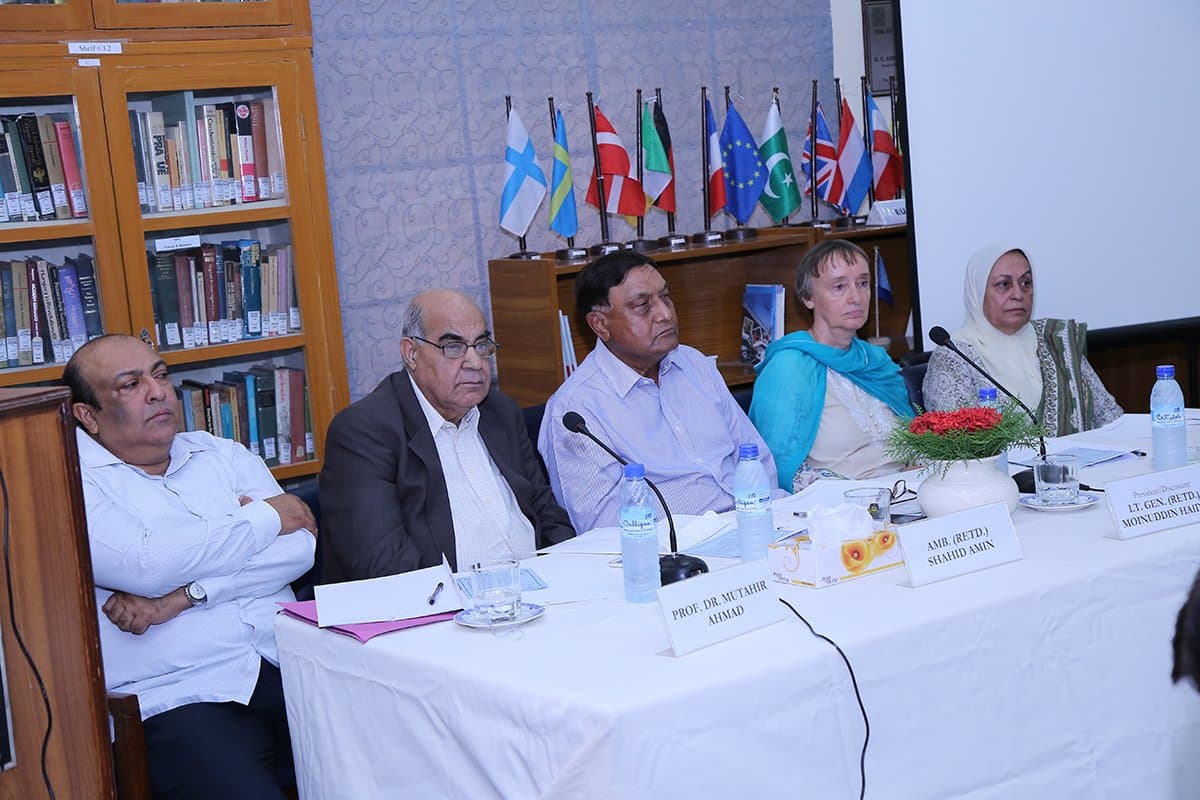 Workshop on "Emerging Dynamics of Peace and Stability in South Asia: Lessons from Europe"
